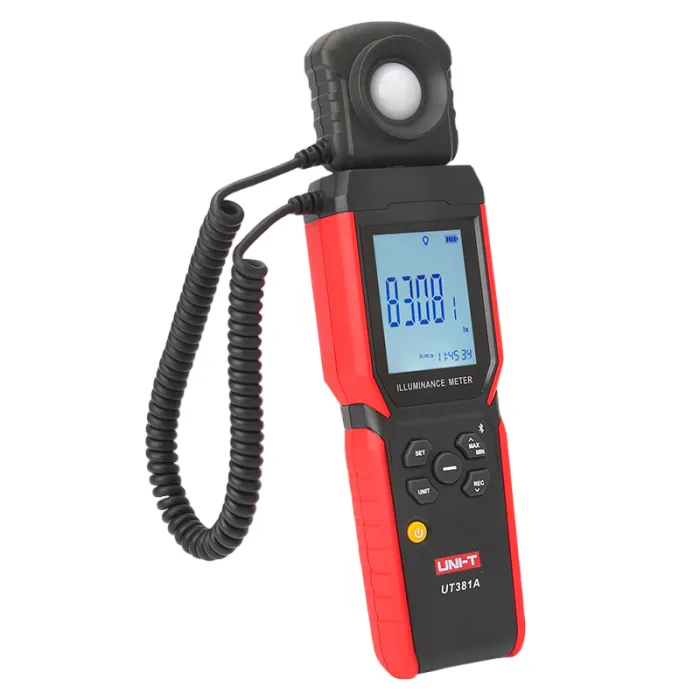 VDE-gecertificeerde Uni-trend High-precision Photometer Illuminance Meter Lumen Testing UT381A+