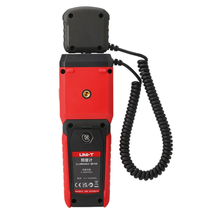 VDE-gecertificeerde Uni-trend High-precision Photometer Illuminance Meter Lumen Testing UT381A+