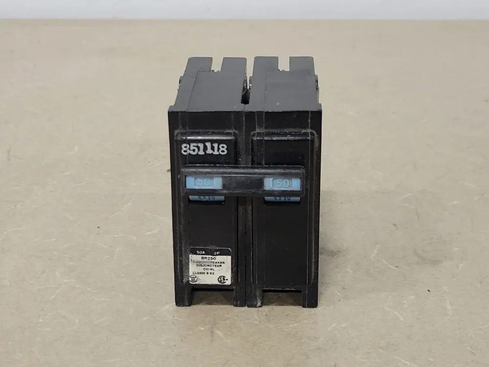 50 Amp, 2 Pole, 120/240 volts Circuit Breaker BR250