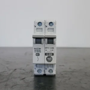 5 Amp, 1 Pole, 277 volts Circuit Breaker 1492-CB1-G050 w/ Auxiliary Contact