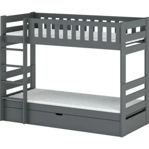 Stapelbed FOCUS BB004 90x190 cm Grafiet