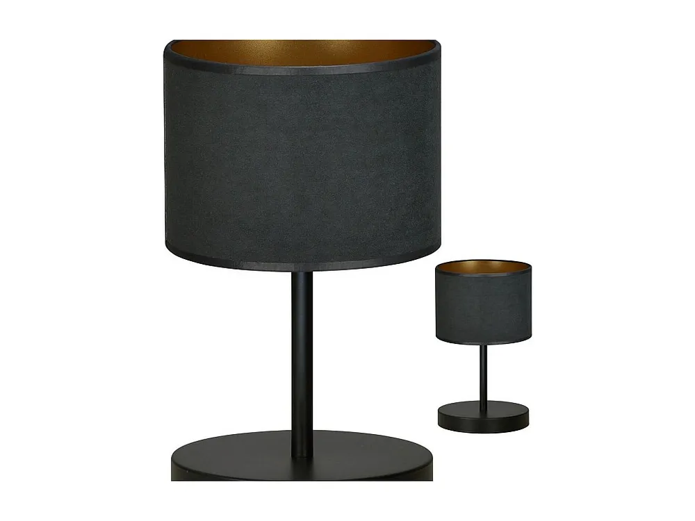 Energiezuinige LED Lamp à Poser Hilde, Noir, 20x34x18 cm, EPIKASA