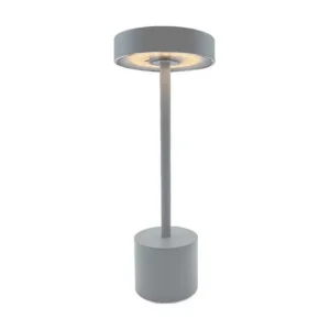Gecertificeerd IP44 Draadloze tafellamp ROBY GREY