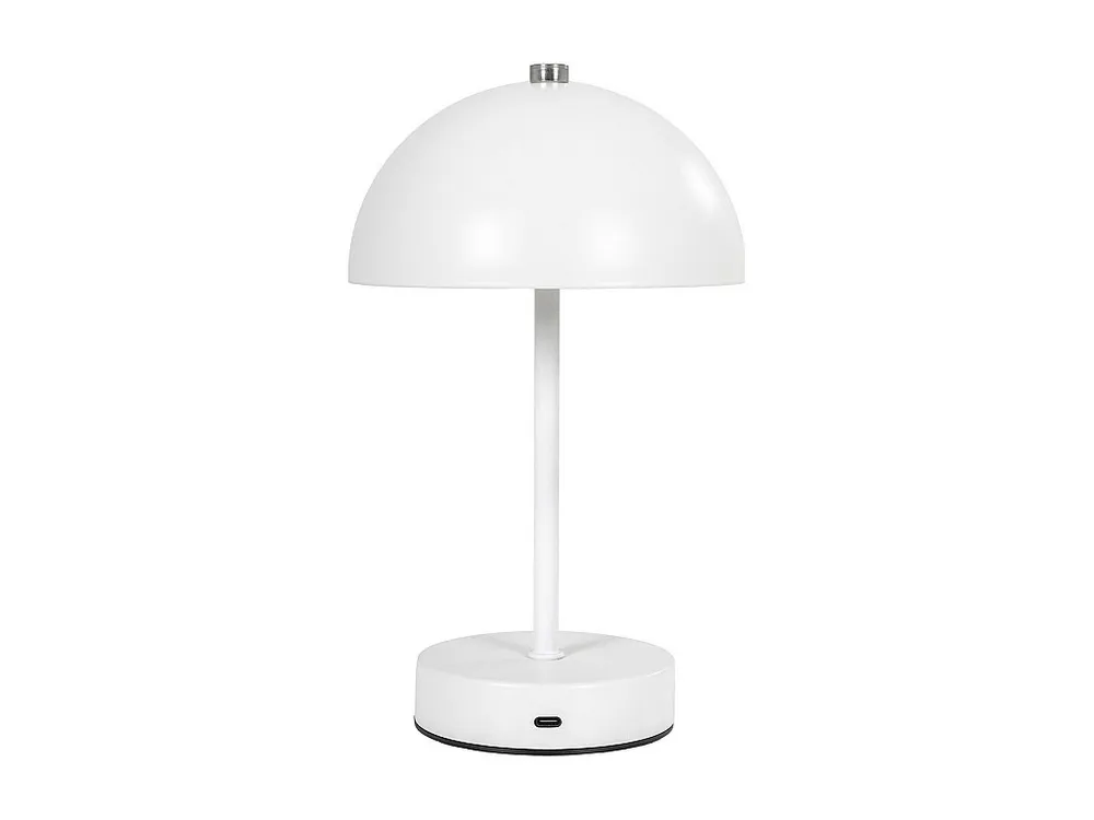 Gecertificeerd IP44 Tafellamp Holt, Wit, 15x15x25 cm, EPIKASA