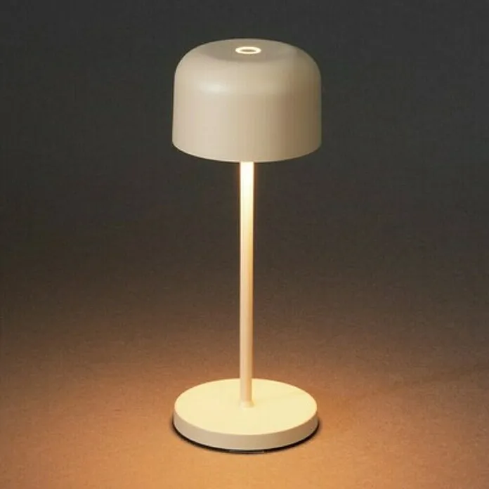 Konstsmide Accu-tafellamp Lille - 2,5 W, l x b x h: 7,5 x 7,5 x 20 cm, Natuurtint, Meerkleurig