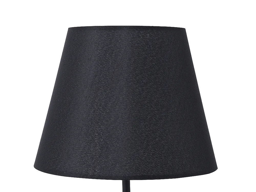 Premium Kwaliteit Tafellamp hout zwart SAMO
