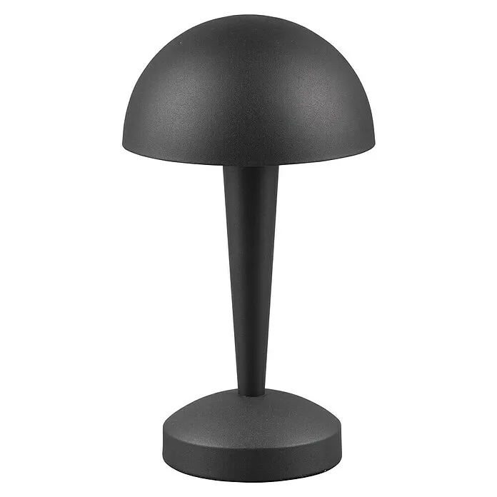 Reality Leuchten Tafellamp Canaria - Ø x h: 15 x 26,5 cm, Zwart/goud, E14 - Incl. Garantie