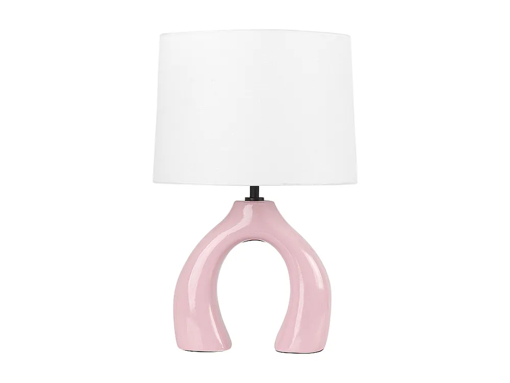 Tafellamp keramiek roze ABBIE | Snel Leverbaar