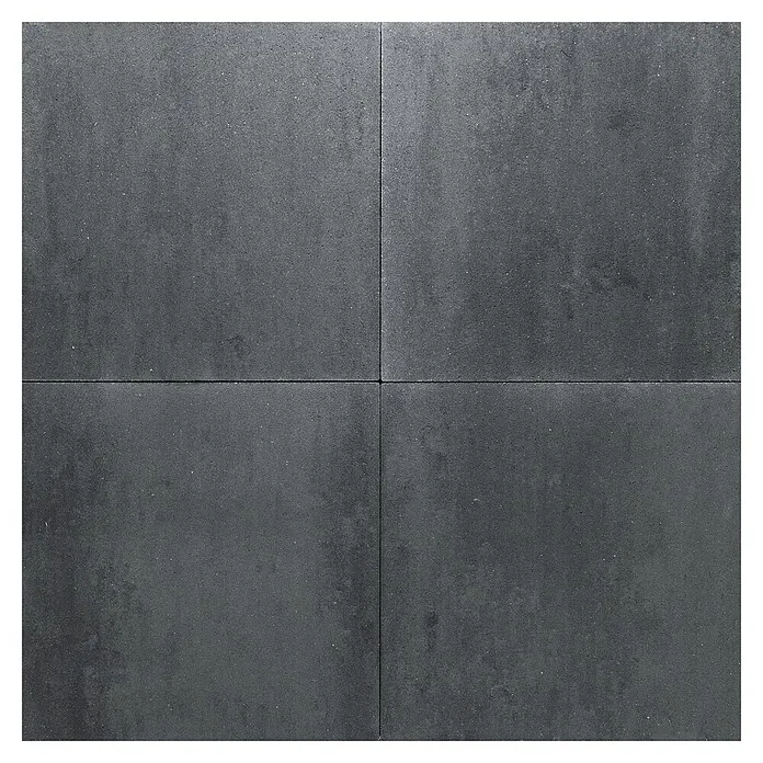 Betontegel Verfijnd Antraciet - Beton, 60 x 60 x 4 cm, Antraciet