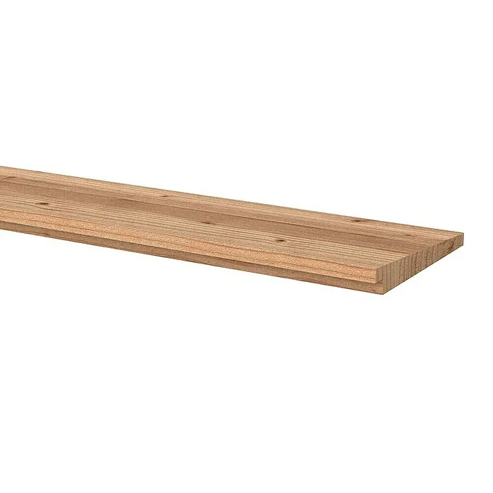 Rabatplank Douglas - 300 x 19 x 2,7 cm, Onbehandeld, Fijnbezaagd