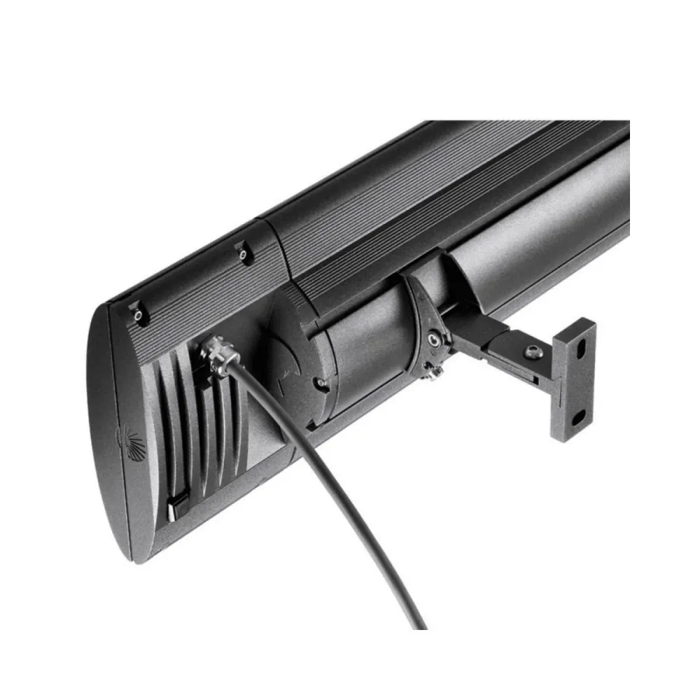 Solamagic Terrasverwarmer D2 ARC donkerstraler 2000W Nano-Antraciet 86,6x20x9,2 cm