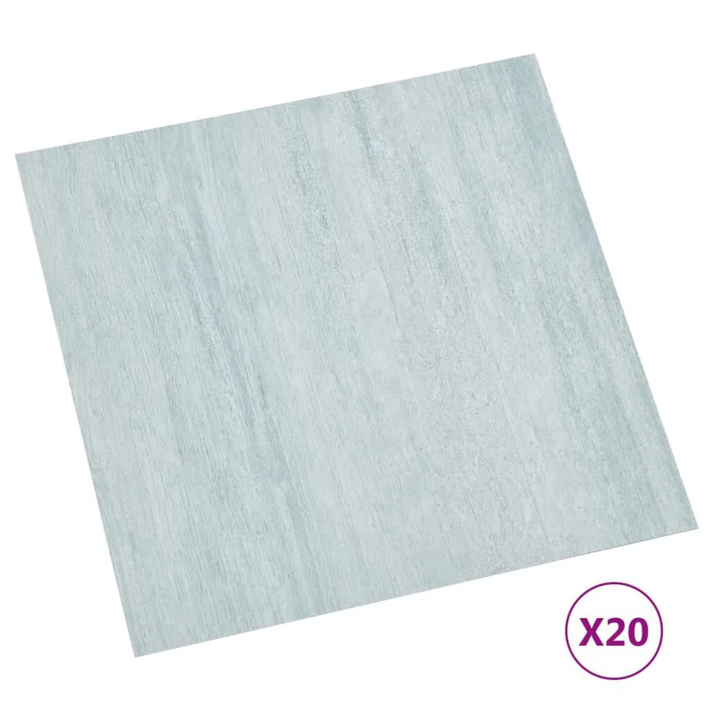 Vloerplanken 20 st zelfklevend 1,86 m² VINYL groen