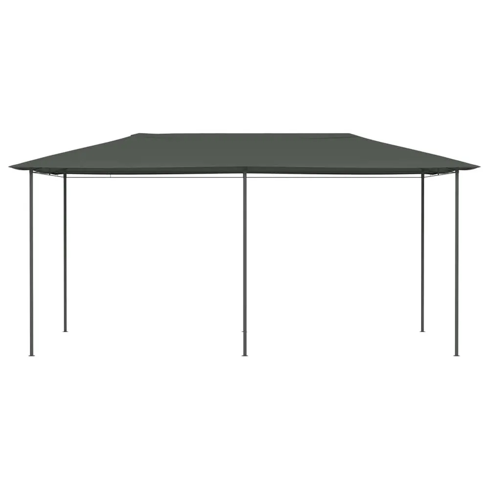Prieel 160 g/m² 2,98x5,3x2,59 m antracietkleurig