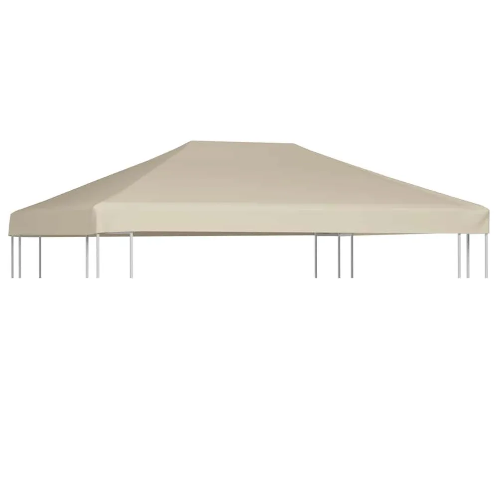 Prieeldak 310 g/m² 4x3 m lichtbruin