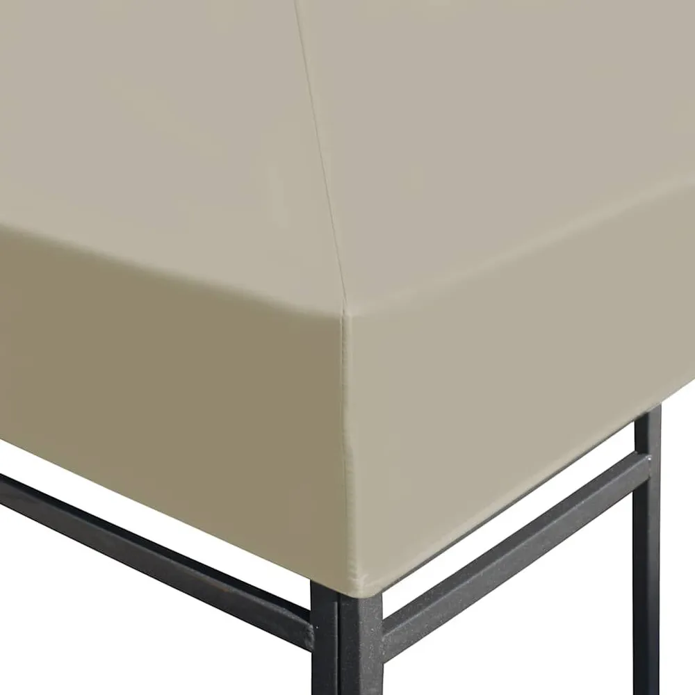 Prieeldak 310 g/m² 4x3 m lichtbruin