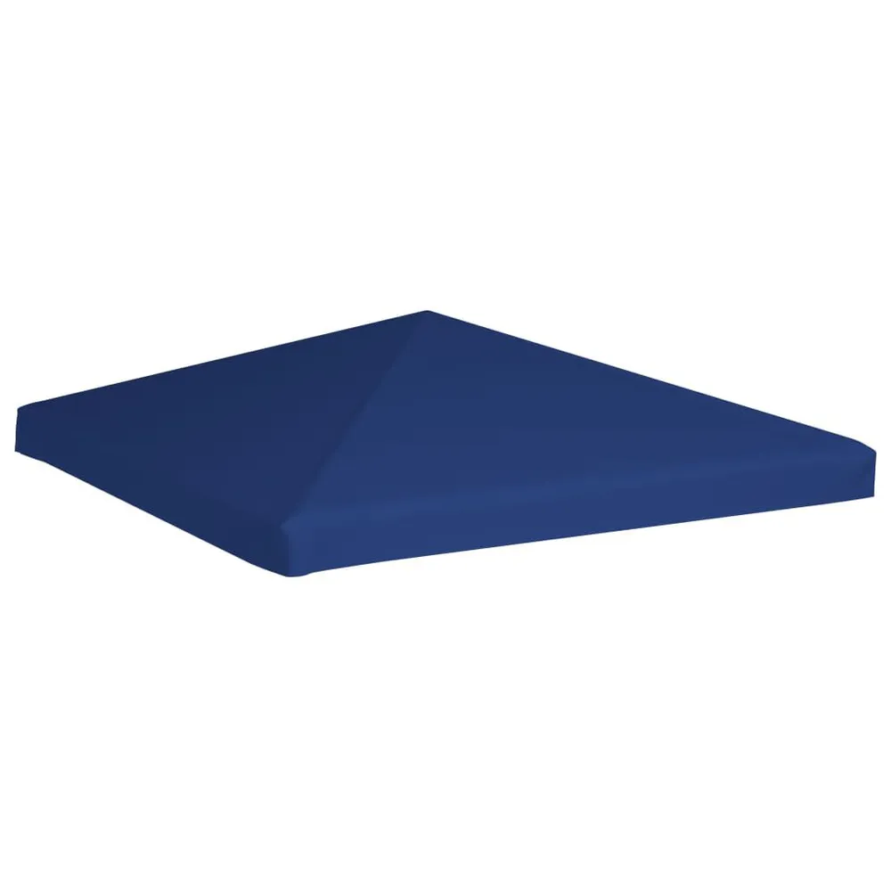 Vervangend tentdoek prieel 310 g/m² 3x3 m donkerblauw