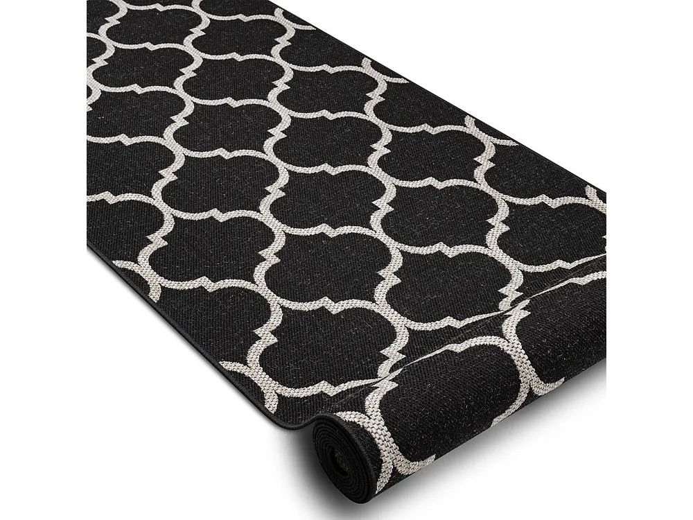 Vloerbekleding SISAL FLOORLUX patroon 20608, klaver Marokkaanse , trel 70x250 cm
