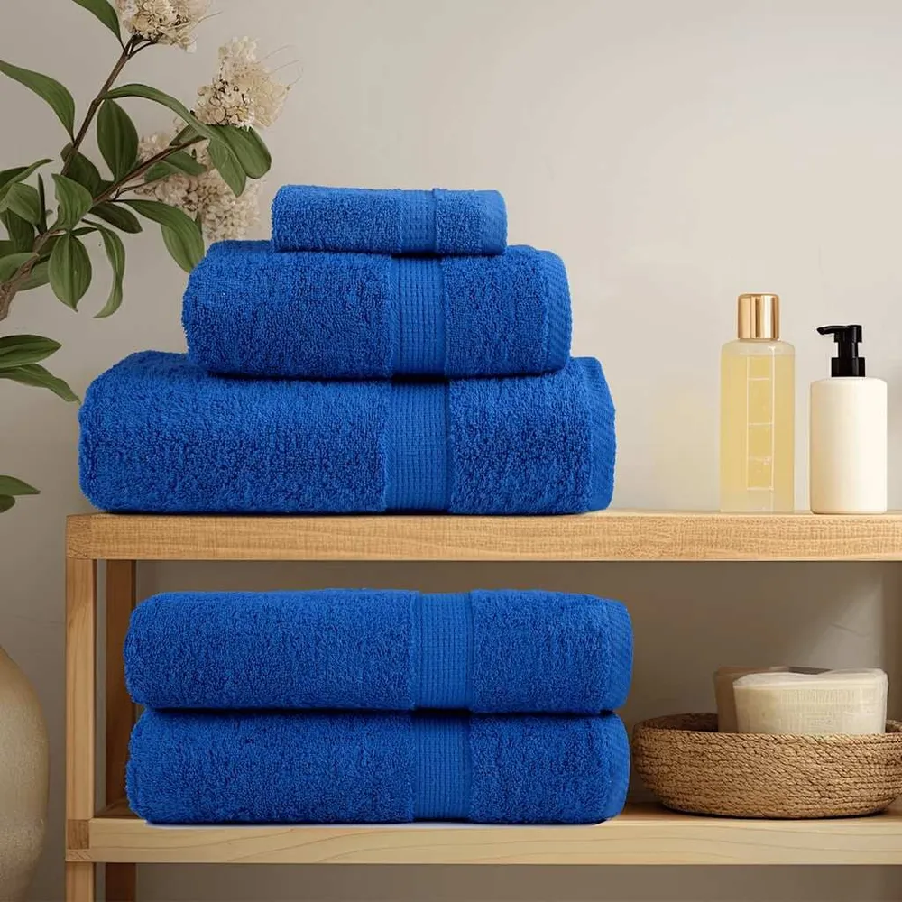 Zeepdoekjes 2 st 30x30 cm 360 g/m² 100% katoen blauw