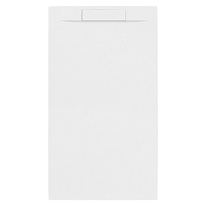 Allibert Douchevloer Luna - Beton, l x b: 140 x 80 cm, Wit