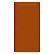 Allibert Douchevloer Luna - Beton, l x b: 160 x 80 cm, Sifon Koper Oranje