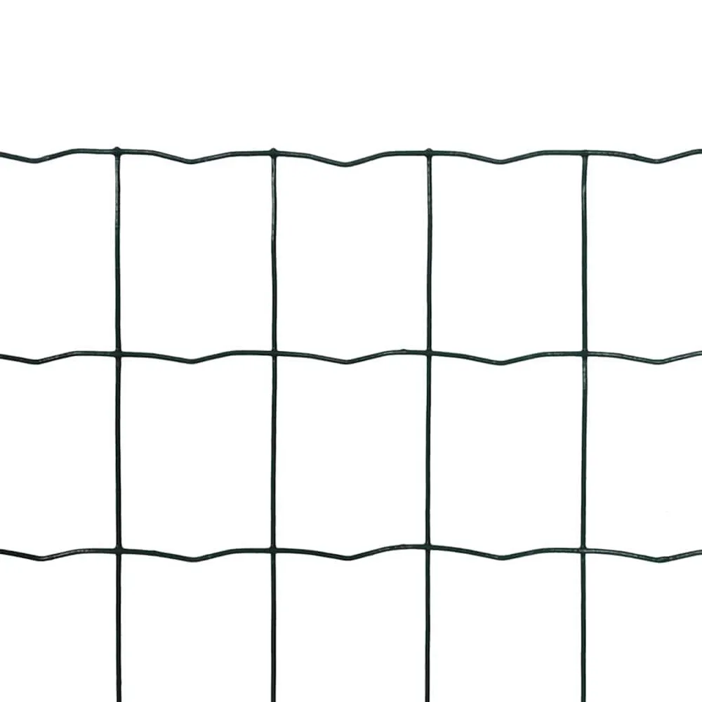 Euro hek 10x1,0 m staal groen