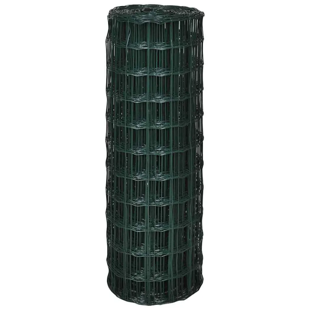 Euro hek 10x1,0 m staal groen
