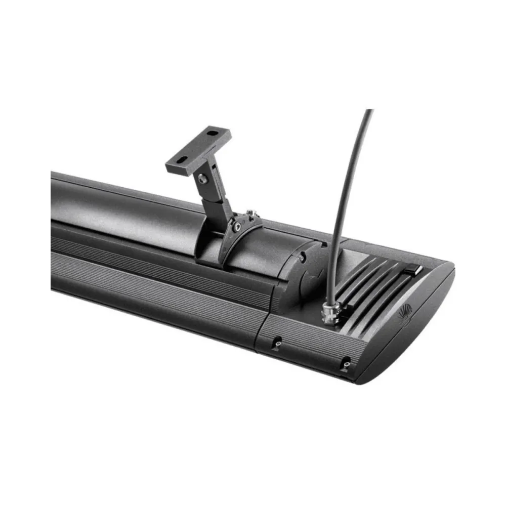 Solamagic Terrasverwarmer D2 BT donkerstraler 2000W Nano-Antraciet 86,6x20x9,2 cm