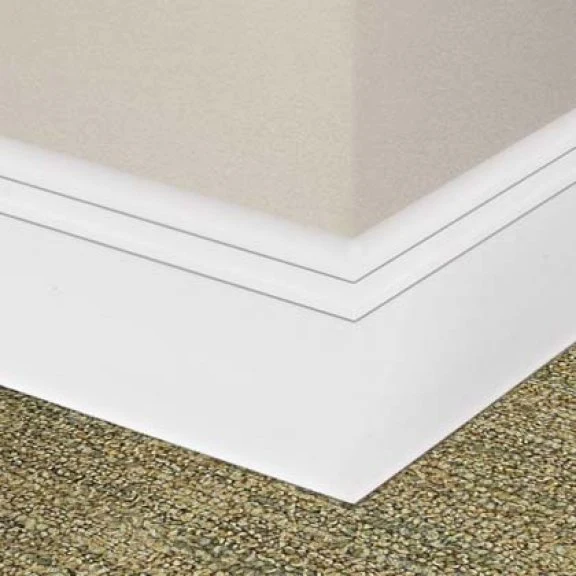 Mannington Edge Effects Rubber Wall Base - Tweemaal Etched 4.25" 030