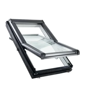 Roto dakraam - Designo R4 - hout wit gelakt - 74x98cm