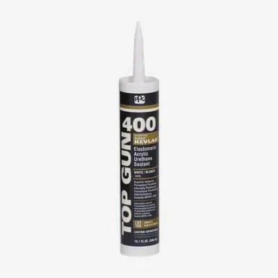 TOP GUN® 400 Elastomeric Kunststof glas Urethane Sealant (10.1oz, White)
