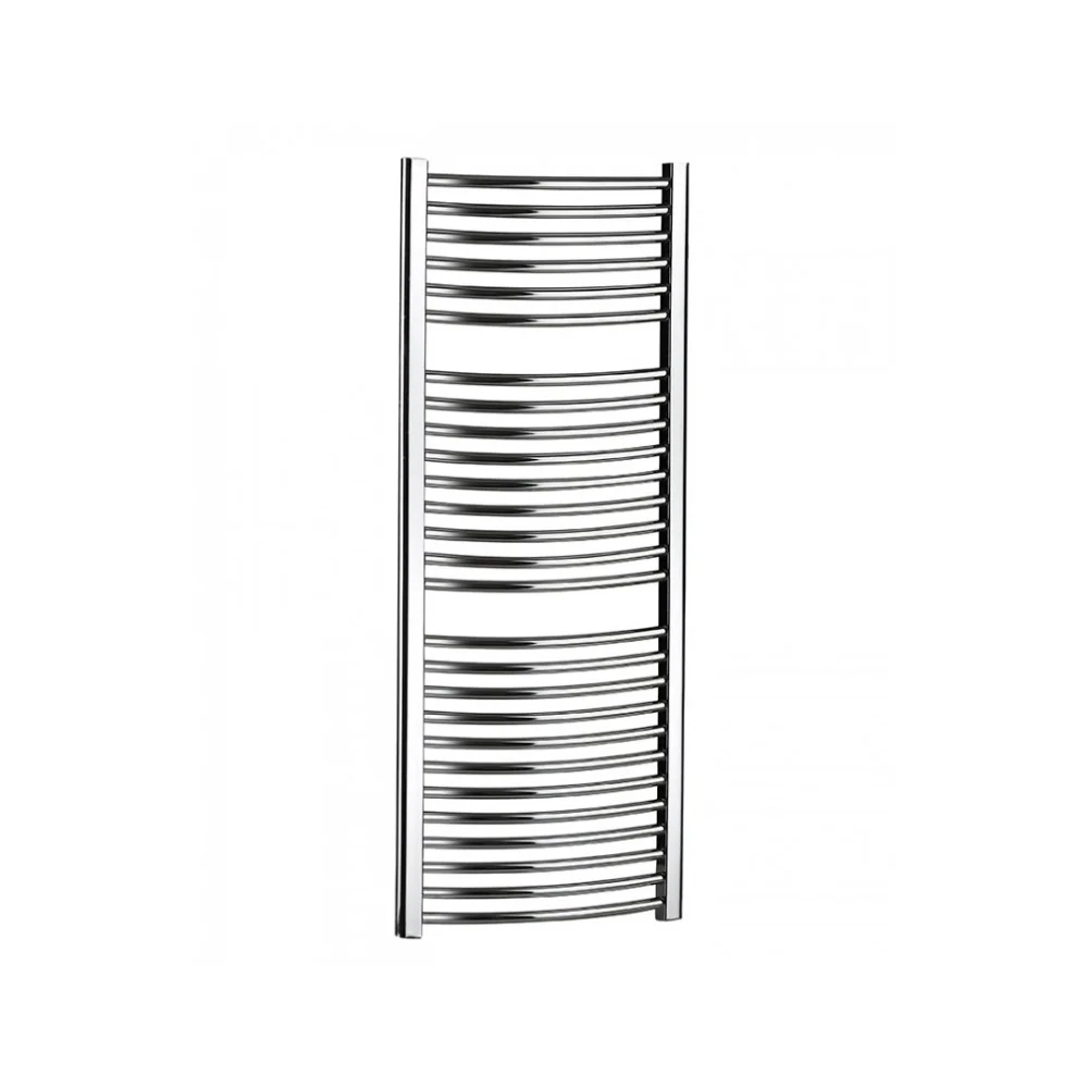 Verhit towel rail Lazzarini Sanremo curved 1420x500 center distance 450 - Chrome