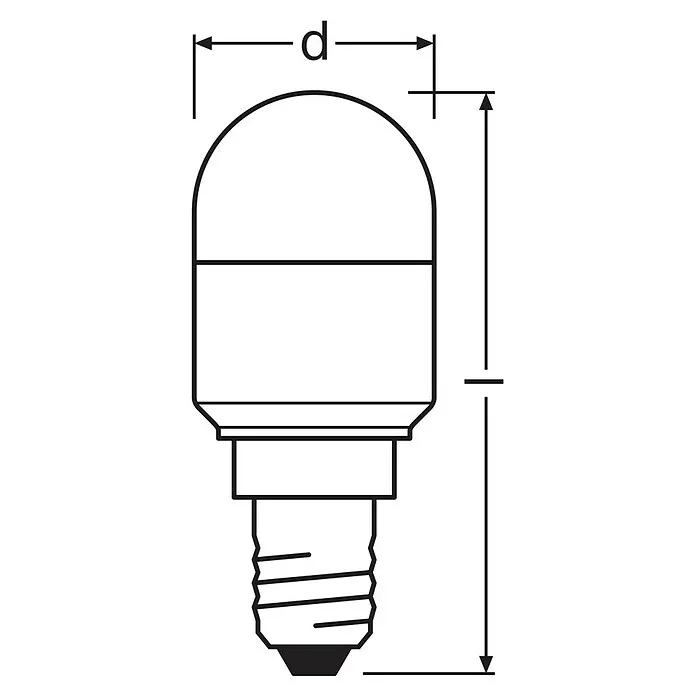 Ledvance Ledlamp Special T - E14, 2,3 W, 200 lm