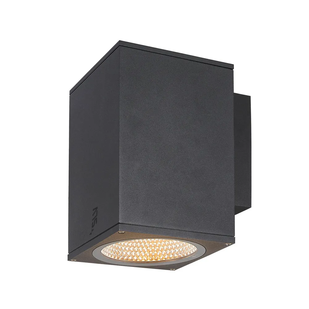 SLV Buitenlamp ENOLA SQUARE L IP65 Antraciet Easy Install | Plug & Play