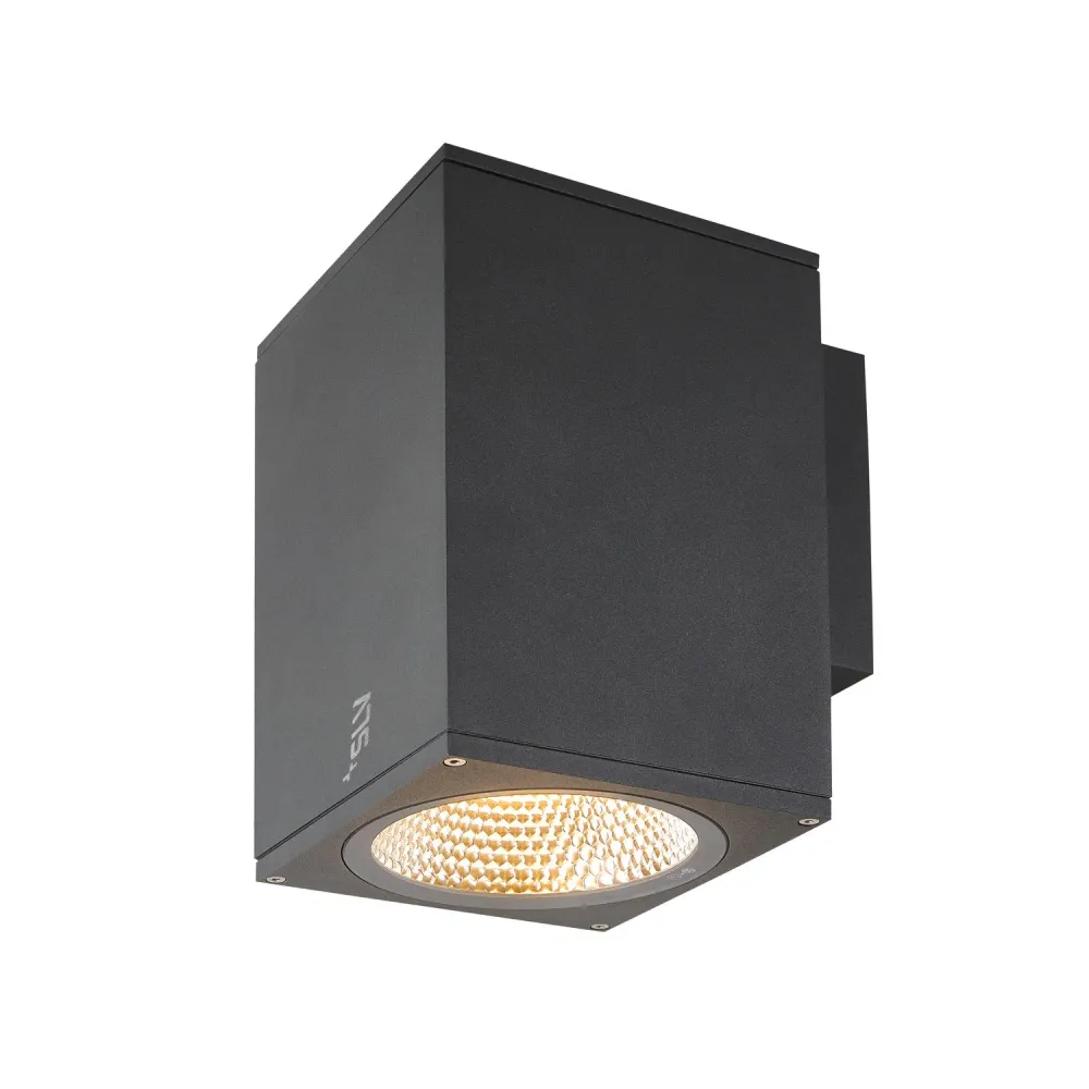 SLV Buitenlamp ENOLA SQUARE L IP65 Antraciet Easy Install | Plug & Play