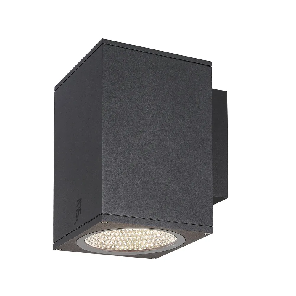 SLV Buitenlamp ENOLA SQUARE L IP65 Antraciet Easy Install | Plug & Play