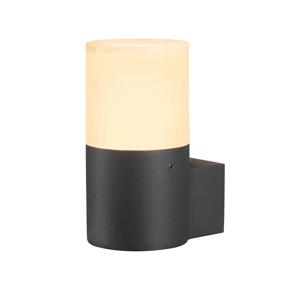 SLV Buitenlamp GRAFIT IP44 Antraciet - Wandlamp met Starter en Condensator