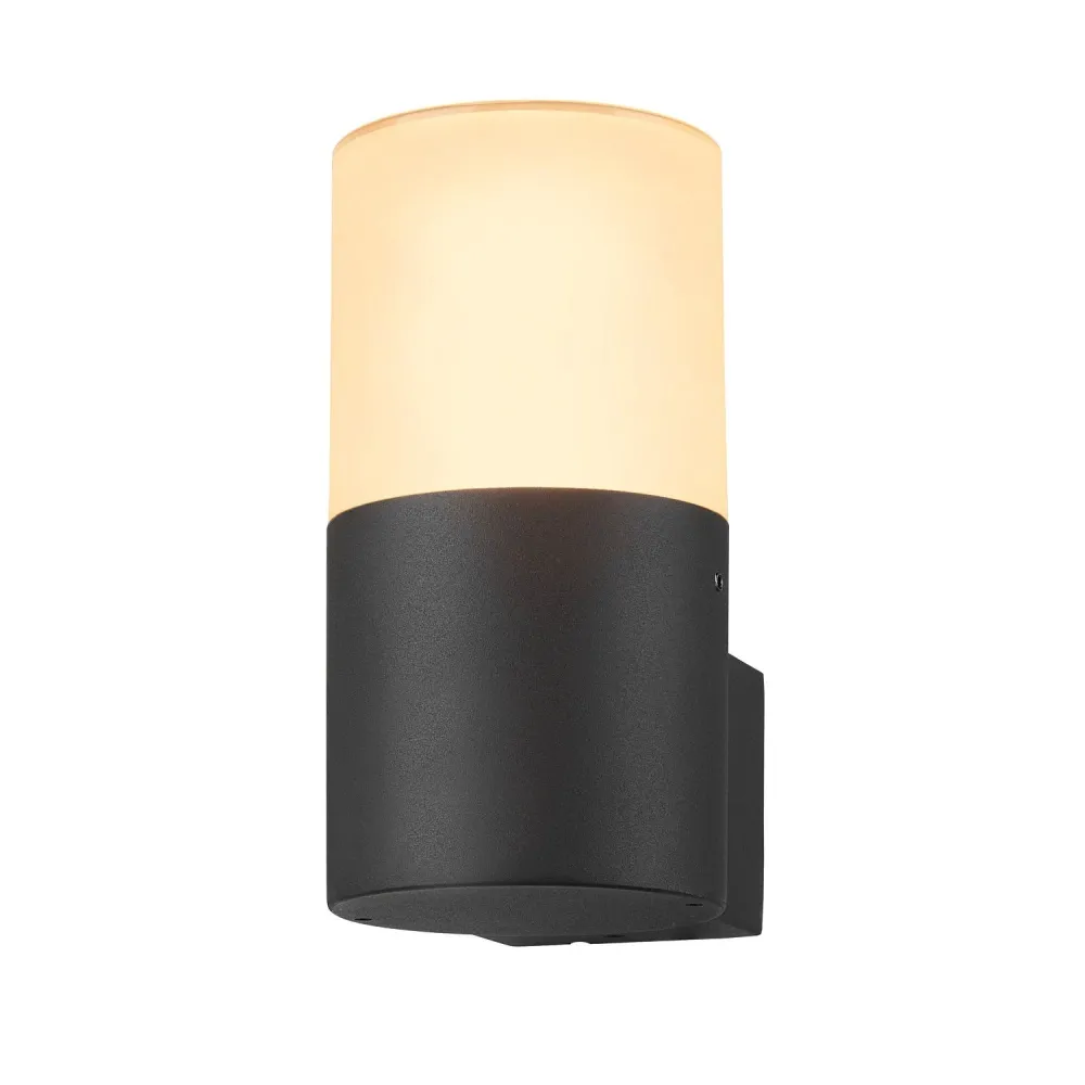 SLV Buitenlamp GRAFIT IP44 Antraciet - Wandlamp met Starter en Condensator