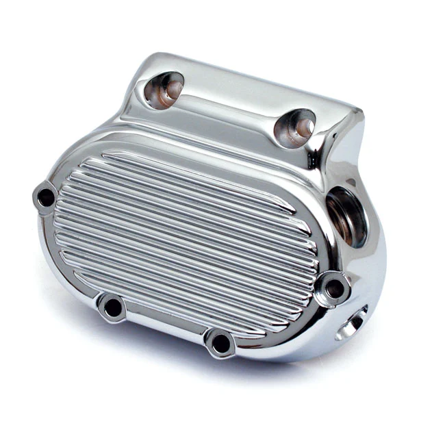 Tapa Extremo De Transmisión Acanalada, Embrague De Cable Cromo Para Harley Davidson