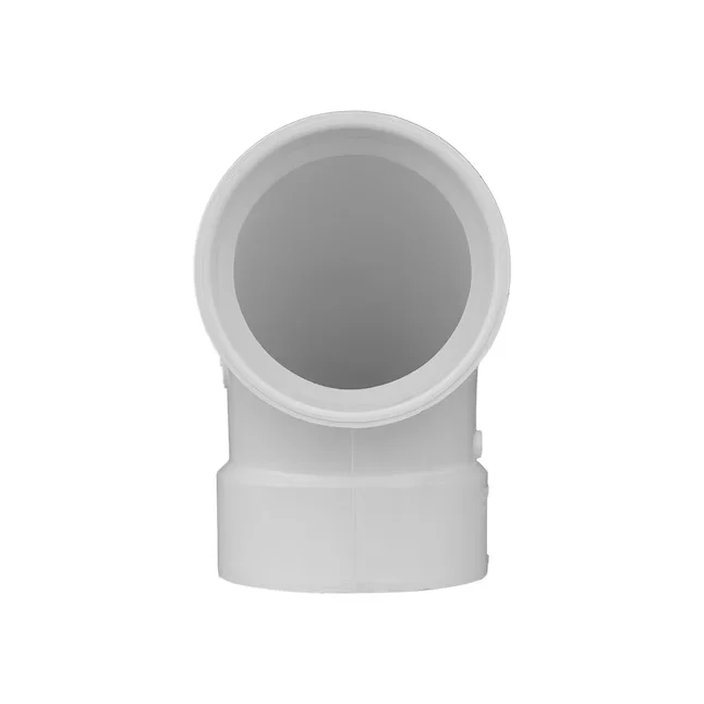 Charlotte Pipe 3- VINYL DWV Schedule 40 Hub x Hub 90 Degree Elbow Non-Potable Water - Universeel Passend
