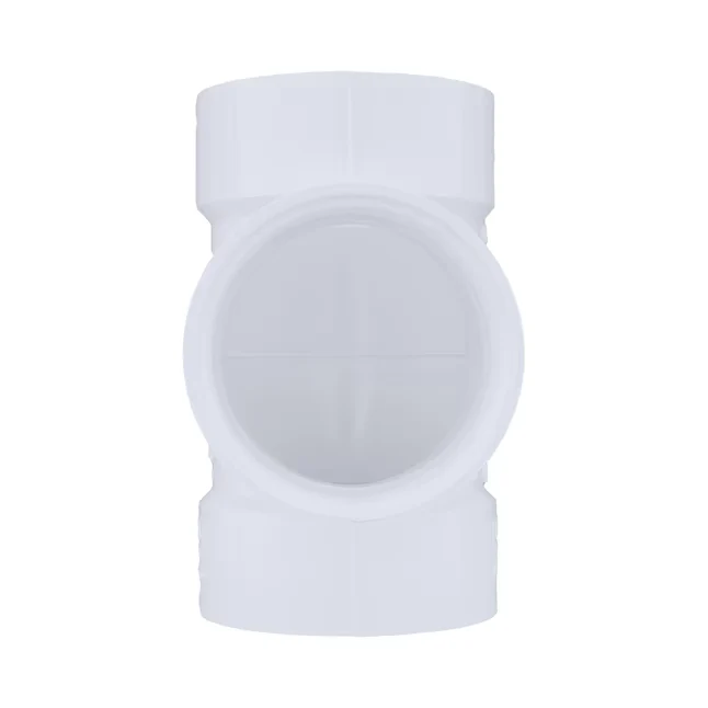 Charlotte Pipe 2- VINYL DWV Flush Cleanout Tee