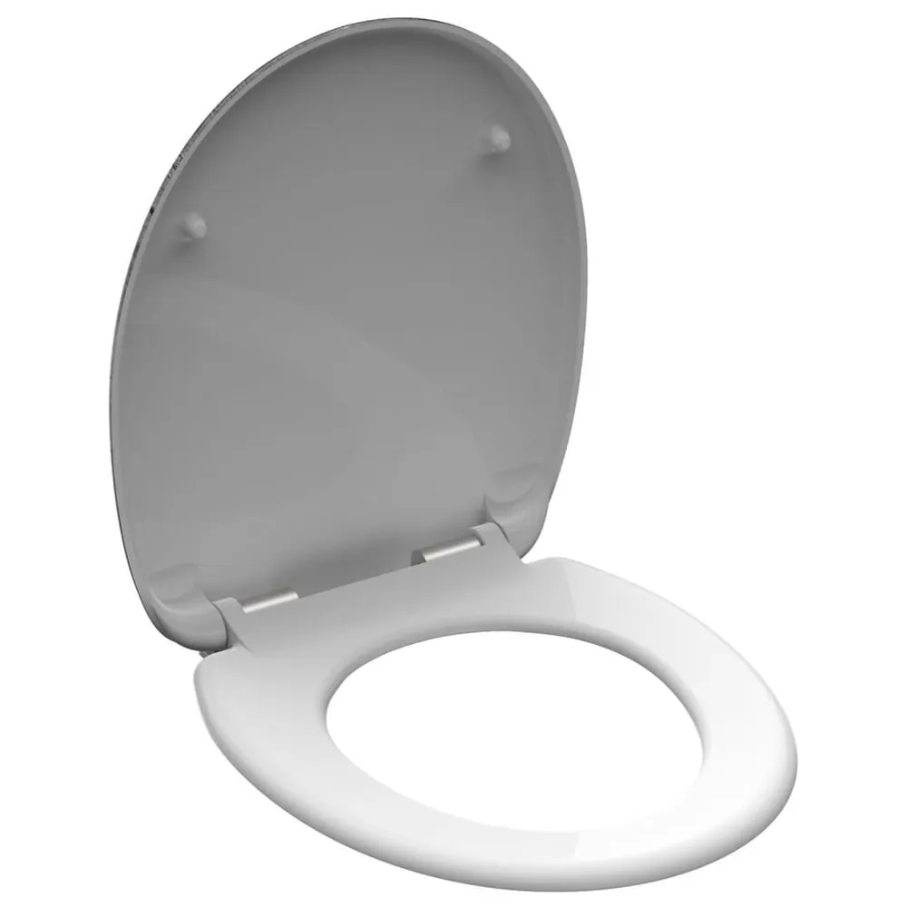 SCHÜTTE Toiletbril met soft-close INDUSTRIAL GREY