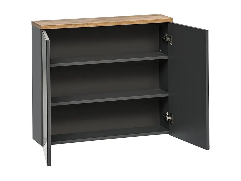 Spiegelkasten BALI MC80 2D 80x20x70 Donkergrijs