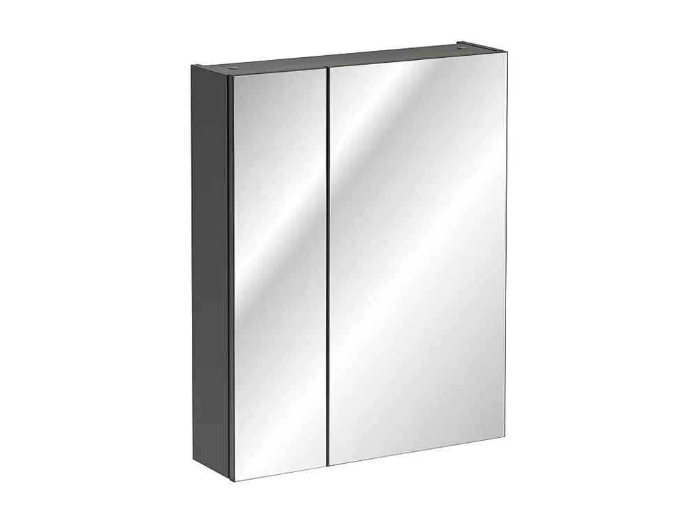 Spiegelkasten MONAKO MC60 2D 60x16x75 Donkergrijs