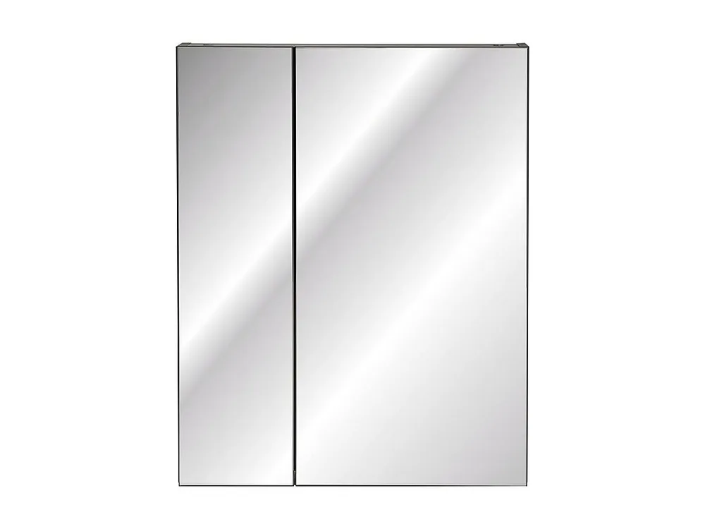 Spiegelkasten MONAKO MC60 2D 60x16x75 Donkergrijs