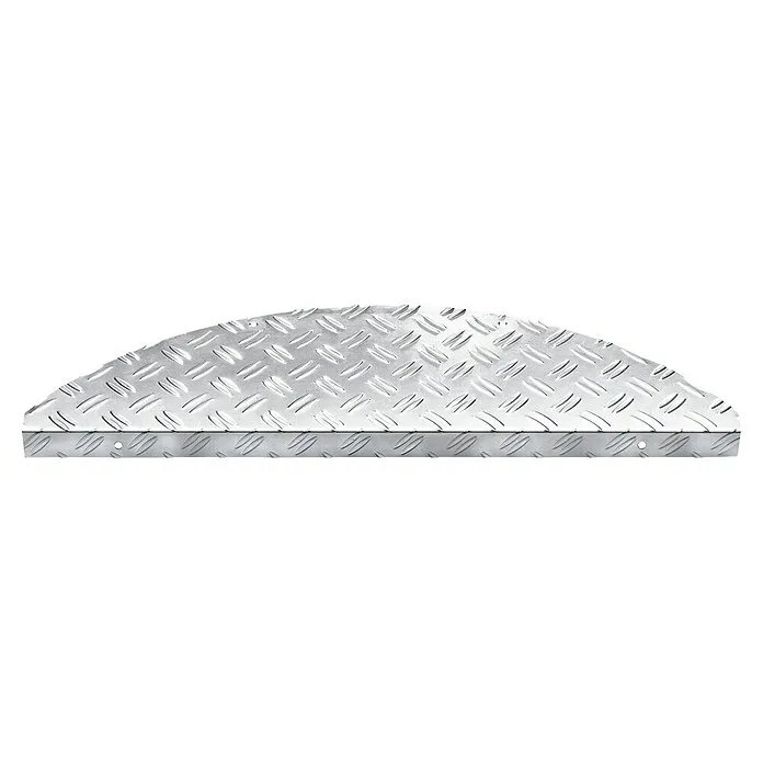 Hamat Trapmat Staal - Set - 17,5 x 60 cm, Aluminium, Zilver