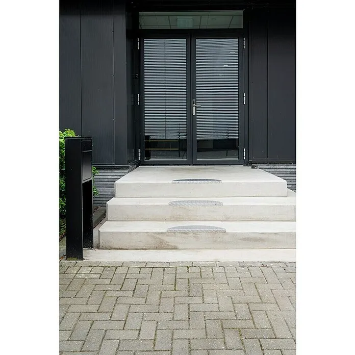 Hamat Trapmat Staal - Set - 17,5 x 60 cm, Aluminium, Zilver