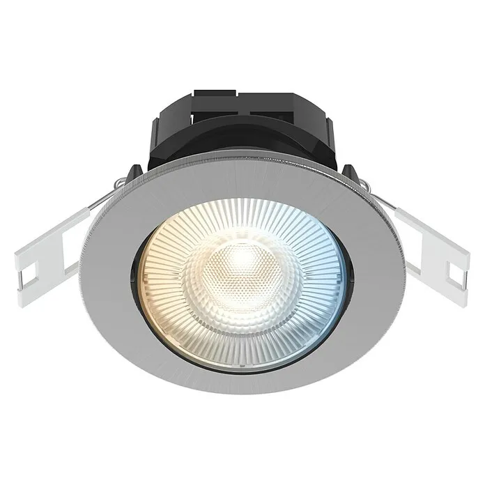 Calex Led-plafondspot Slim Downlight RVS - 5 W, Kleurtemperatuur: 2.700 K - 6.500 K