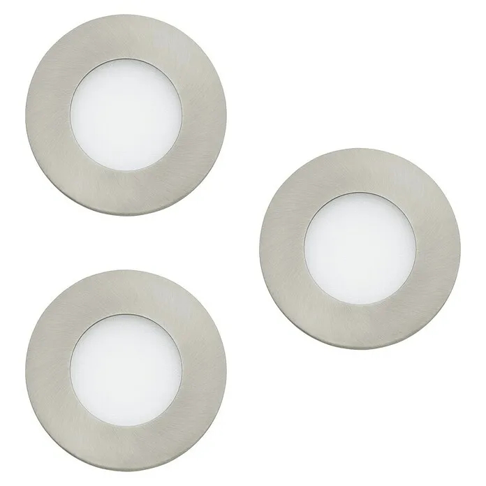Eglo connect.z Led-inbouwspotset - Ø x h: 86 x 26 mm, 3 st., Guur wit