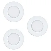Eglo connect.z Led-inbouwspotset - Ø x h: 85 x 26 mm, 3 st., Meerkleurig