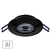 Eglo Led-inbouwverlichting Zujar - Gezellig wit, Diameter: 85 cm, Zwart
